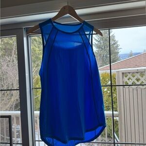 Lululemon Athletica Blue Tank Top